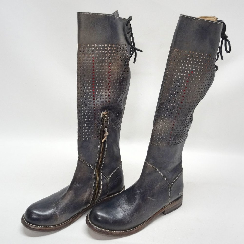 Bed Stu Cambridge Cobbler Series Lace Back Boots